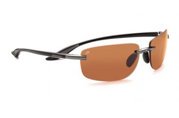 Image of Serengeti Rotolare Rx Sunglasses, Shiny Black Frame, 7476