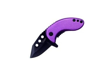 Image of Shadow Cutlery Flickster Knive , 1-3/4in Stainless Steel Blade, Purple, SH2010PR