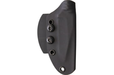 Image of Shadow Tech Rogue Knife, 7.5in Overall, 3.13in Black Powder Coated 8670 Steel Tanto Blade, Black Cord Wrapped Handle, Sheath w/ 42 Carry Positions, Black Kydex Sheath, STK1031
