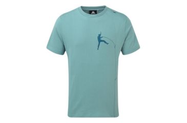 Image of Shed, Mountain Equipment Portland Tee - Mens, Goblin Blue, Large, ME-002922-1500-L-DEMO