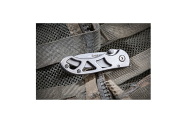 Image of Sheffield 5 1/4 Inch Folding Pocket Knife, Silver, 12931