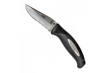 Image of Sheffield Black Water 4.25 in Folding Pocket Knife, Black, 12090