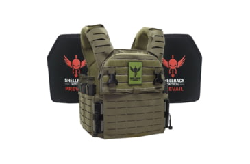 Image of Shellback Tactical Banshee Elite 3.0 Lightweight Level III Armor System, Ranger Green, Small/Medium, SBT-BANELT3-LON-III-P-RG-SM