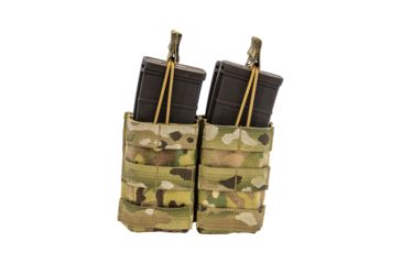 Image of Shellback Tactical Double Stacker M4 Open Top Rifle Mag Pouch, Multicam, One Size Fits Most GSA-M4DSOMP-MC