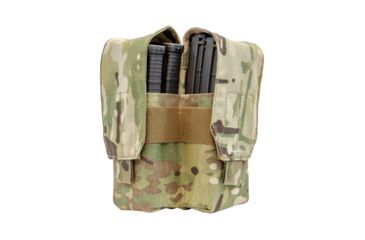 Image of Shellback Tactical Double Stacker M4 Rifle Mag Pouch, Multicam, One Size Fits Most GSA-M4DSMP-MC