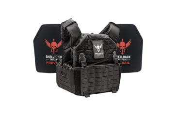 Image of USED Shellback Tactical Rampage 2.0 Active Shooter Kit with Two Level IV 1155 Plates, Black, One Size, SBT-9031-1155-BK, EDEMO1