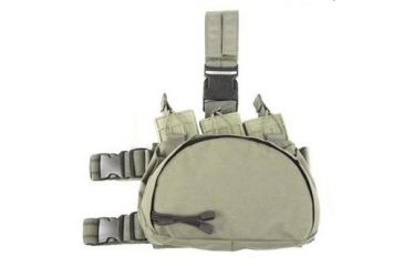Image of Shellback Tactical Response Active Shooter Drop Leg Pouch,Ranger Green SBT-RAS-RG