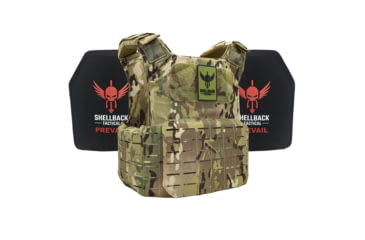 Image of Shellback Tactical Shield 2.0 Lightweight Level III Armor System, Multicam, One Size, SBT-9011-LON-III-P-MC