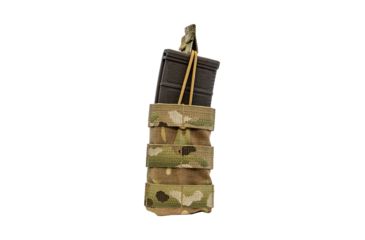 Image of Shellback Tactical Single Stacker M4 Open Top Rifle Mag Pouch, Multicam, One Size Fits Most GSA-M4SSOMP-MC