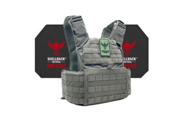 Image of Shellback Tactical Skirmish Active Shooter Kit with Level IV Model 4S17 Armor Plates, Ranger Green, One Size, SBT-9020-4S17-RG
