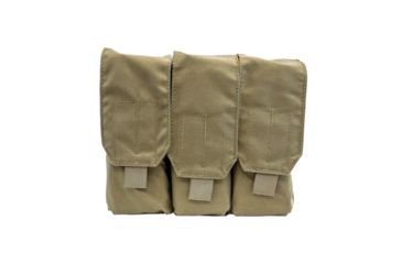 Image of Shellback Tactical Triple Stacker M4 Rifle Mag Pouch, Ranger Green, One Size Fits Most GSA-M4TSMP-RG