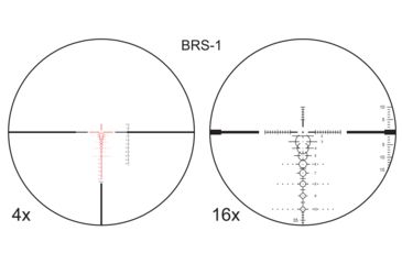 Image of Shepherd Scopes BRS 4-16x44 Rifle Scope, 30mm, BRS-1 Reticle, Matte Black, BRS0001