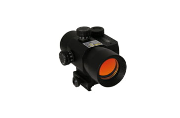 Image of Shepherd Scopes Deadshot 40-LR Red Dot Scope, with Side Laser 40mm Objective, Cerakote Desert Sand RD0004