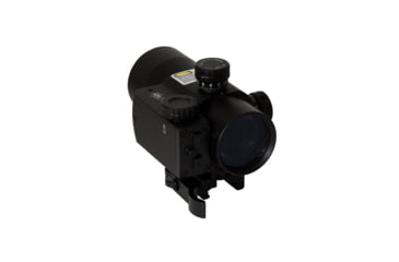 Image of Shepherd Scopes Deadshot 40-LR Red Dot Scope, with Side Laser 40mm Objective, Cerakote Desert Sand RD0004