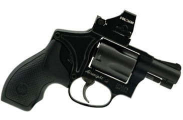 Image of Shield Arms Revolver Optic Conversion R.O.C., Fits S&amp;W 442/642/432/43C/351C, RMSc Footprint, Aluminum Construction, Anodized Finish, Black, Includes Mounting Hardware, SA-ROC-442-RMSC,