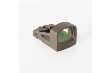 Image of Shield Sights Compact Reflex Mini Red Dot Sight 2.0, 4 MOA Dot Reticle, RMS2-4MOA Glass Lens, Olive Drab Green, RMS2-8-MOA-G-ODG