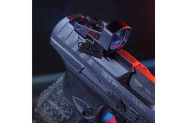 Image of Shield Sights Compact Reflex Mini Red Dot Sight, Drawer Lens 4 MOA Dot Reticle, RMSd-4MOA Glass Lens, Black, RMSD-4MOA-GLASS