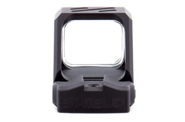 Image of Shield Sights RMSsc Reflex Mini Sight Sub-Compact 1x 17.35x14.35mm Reflex Red Dot Sight, 8 MOA Dot Reticle, Black, RMSsc-8MOA-Glass