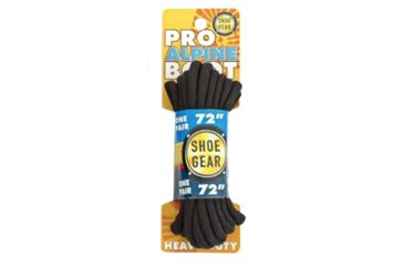 Image of Shoe Gear Alpine Boot Laces 45'' Black 310-45