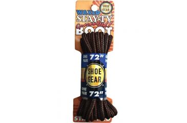 Image of Shoe Gear Waxed Boot Laces 54'' Brn/brn 311-14