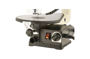 Image of Shop Fox VS Scroll Saw with LED and Rotary Tool Kit, 18in, W1870