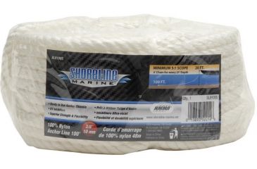 Image of Shoreline Marine Anchor Line - Twisted Nylon - 3/8in x 100 059100