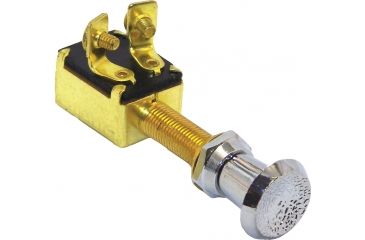 Image of Shoreline Marine Brass Push/Pull Switch,2 Position 065079