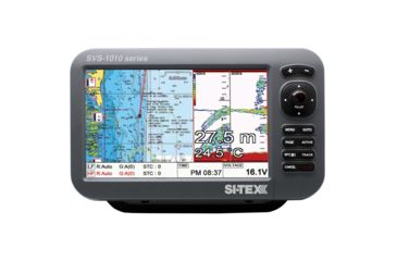 Image of Si-Tex 10" Chartplotter/Sounder Combo w/External GPS Antenna &amp; Navionics+ Card SVS-1010CF-E 56193