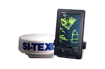 Image of Si-Tex T-761 Compact Color Radar w/4kW 24" Dome - 7" Touchscreen 51407