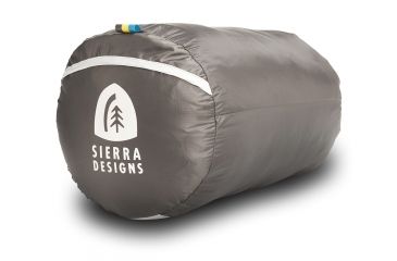 Image of Sierra Designs Backcountry Bed 20 Sleeping Bag 700 DriDown - Women's-Purple/Gray-Regular