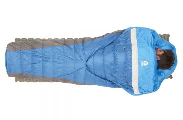 Image of Sierra Designs Backcountry Bed 35 Sleeping Bag 700 DriDown-Blue/Grey-Regular