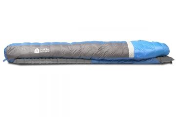 Image of Sierra Designs Backcountry Bed 35 Sleeping Bag 700 DriDown-Blue/Grey-Regular
