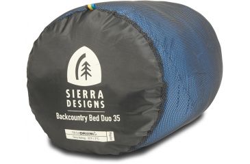 Image of Sierra Designs Backcountry Bed Duo 35 Sleeping Bag 700 DriDown-Blue-Regular