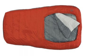 Image of Sierra Designs Backcountry Bed Synthetic - 1.5 Season Duo Sleeping Bag-Pompeian Red