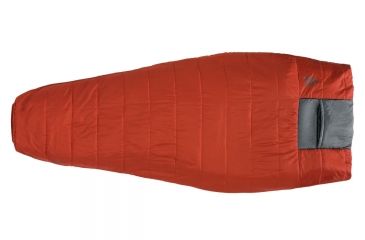 Image of Sierra Designs Backcountry Quilt Synthetic - 1.5 Season-Pompeian Red