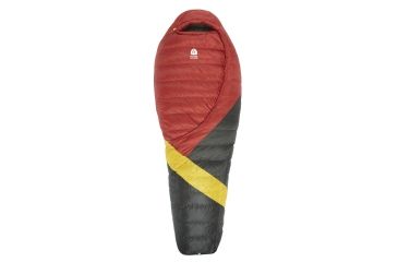Image of Sierra Designs Cloud 800 Dridown 20 Deg Reg, Red, Yellow, Peat, 70607318R