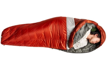 Image of Sierra Designs Get Down 550F 35 Deg Sleeping Bag, Red, Regular, 70614421R