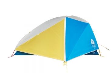 Image of Sierra Designs Meteor 3 Tent - 3 Person, 3 Seasons-Blue/Yellow