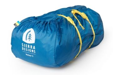 Image of Sierra Designs Meteor 3 Tent - 3 Person, 3 Seasons-Blue/Yellow