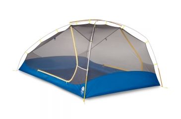Image of Sierra Designs Meteor 3 Tent - 3 Person, 3 Seasons-Blue/Yellow