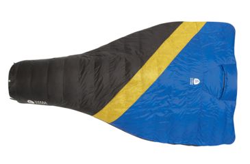 Image of Sierra Designs Nitro Quilt 800F 35 Deg, Blue, Yellow, Peat, REG, 80710419R