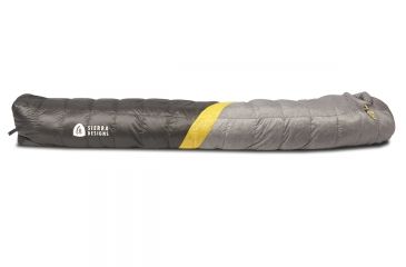 Image of Sierra Designs Nitro UL 0 Sleeping Bag 800 DriDown - Women's-Light Grey/Light Blue-Regular
