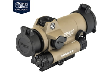 Image of USED SIG SAUER OPMOD ROMEO7 Reflex Red Dot Sight, 1x30mm, 2 MOA Red Dot Reticle, FDE, SOR71021, EDEMO9, Condition Like New, Open Box