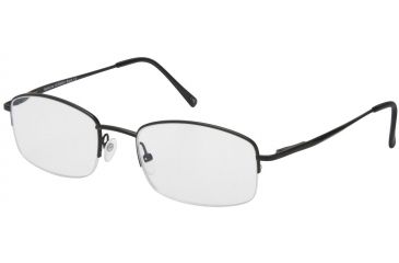 Image of Sightline 6002 Progressive Prescription Eyeglasses, Black Frame, SLR6002BK100PR