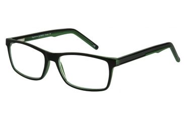 Image of Sightline 6004 Progressive Prescription Eyeglasses, Black Frame, SLR6004FOR100PR