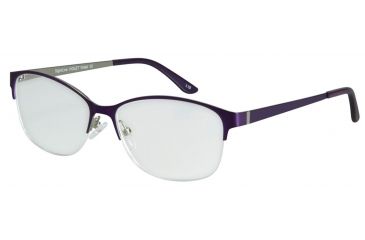 Image of Sightline Violet Progressive Prescription Eyeglasses, Violet Frame, SLPVIOVIO100PR