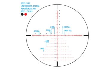 Image of SightMark Citadel 3-18x50mm LR1 Rifle Scope, 30mm, FFP, Matte Black, SM13039LR1