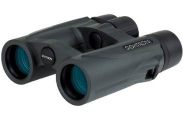 Image of Sightron SII Blue Sky 8x32mm Roof Prism Binoculars, Rubber Armor, Green, 23008