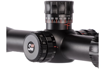 Image of Sightron SIII PLR Rifle Scope, 10-50x60mm, Zero Stop, MOA-2 24X IR Reticle, Black, Medium, 28010