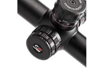 Image of Sightron SIII PLR Rifle Scope, 8-32x56mm, Zero Stop, Mil-Hash Reticle, Black, Medium, 28005